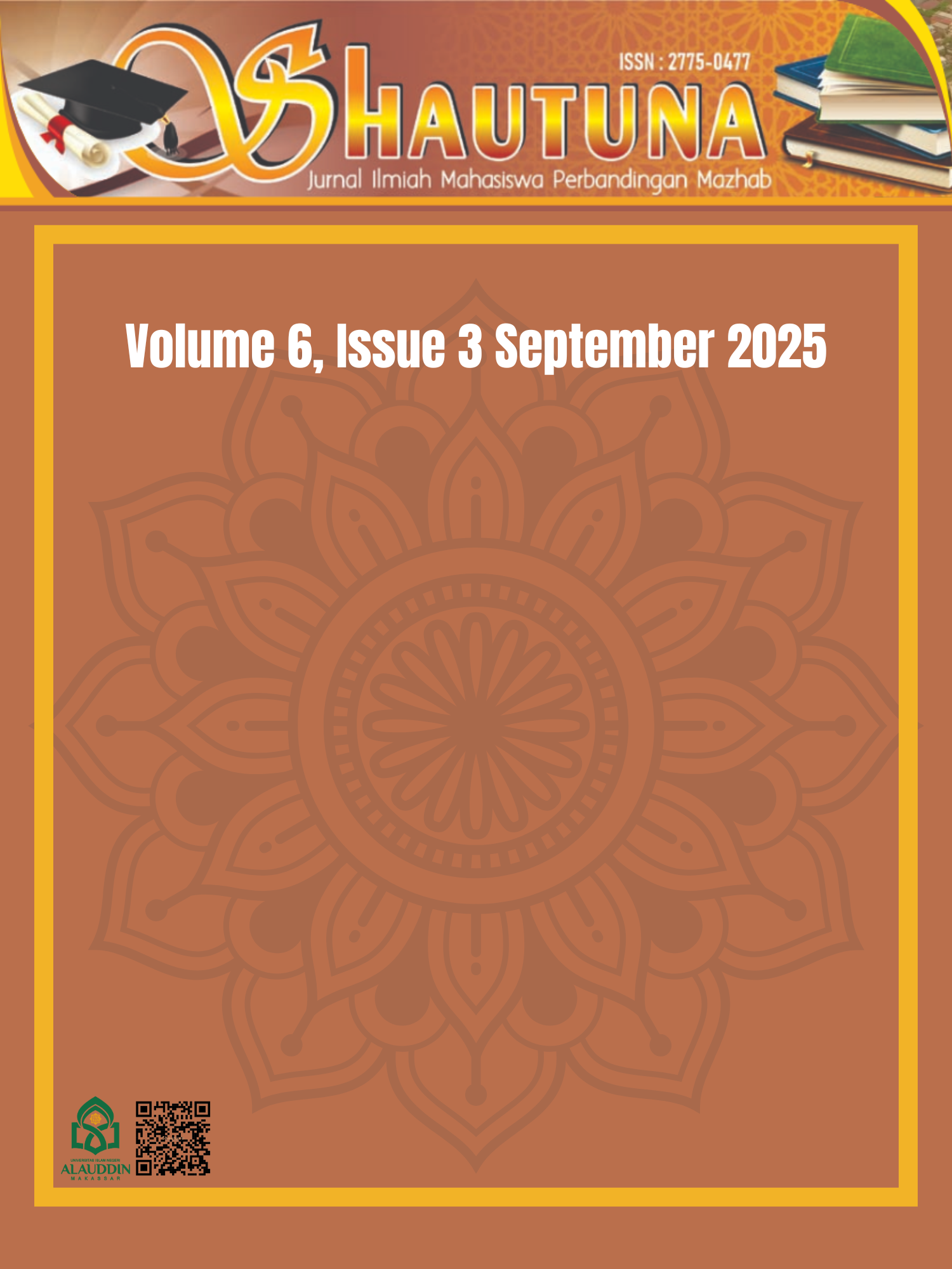 					View VOLUME 6 ISSUE 3, SEPTEMBER 2025
				