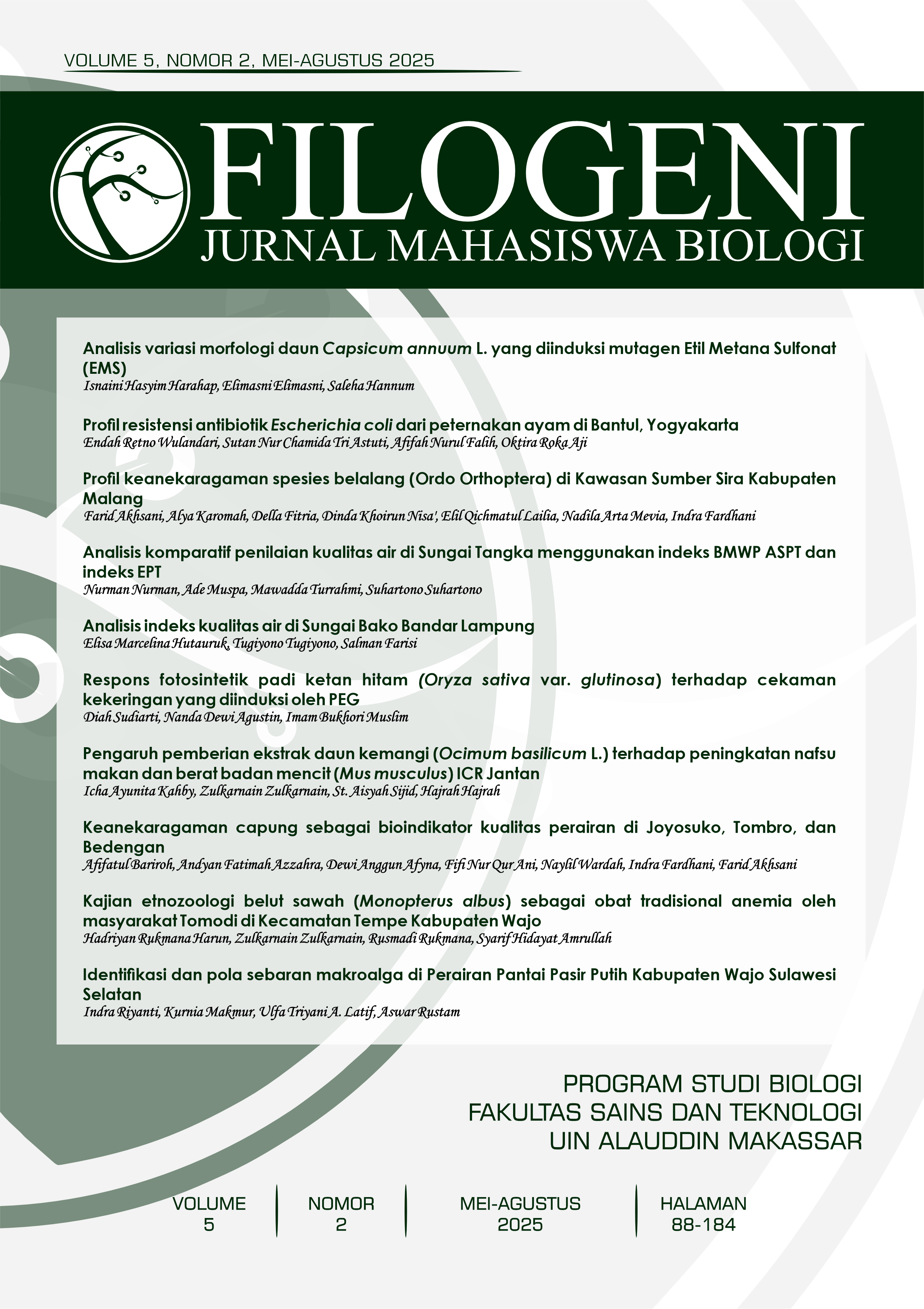 					View Vol. 5 No. 2 (2025): Mei-Agustus
				