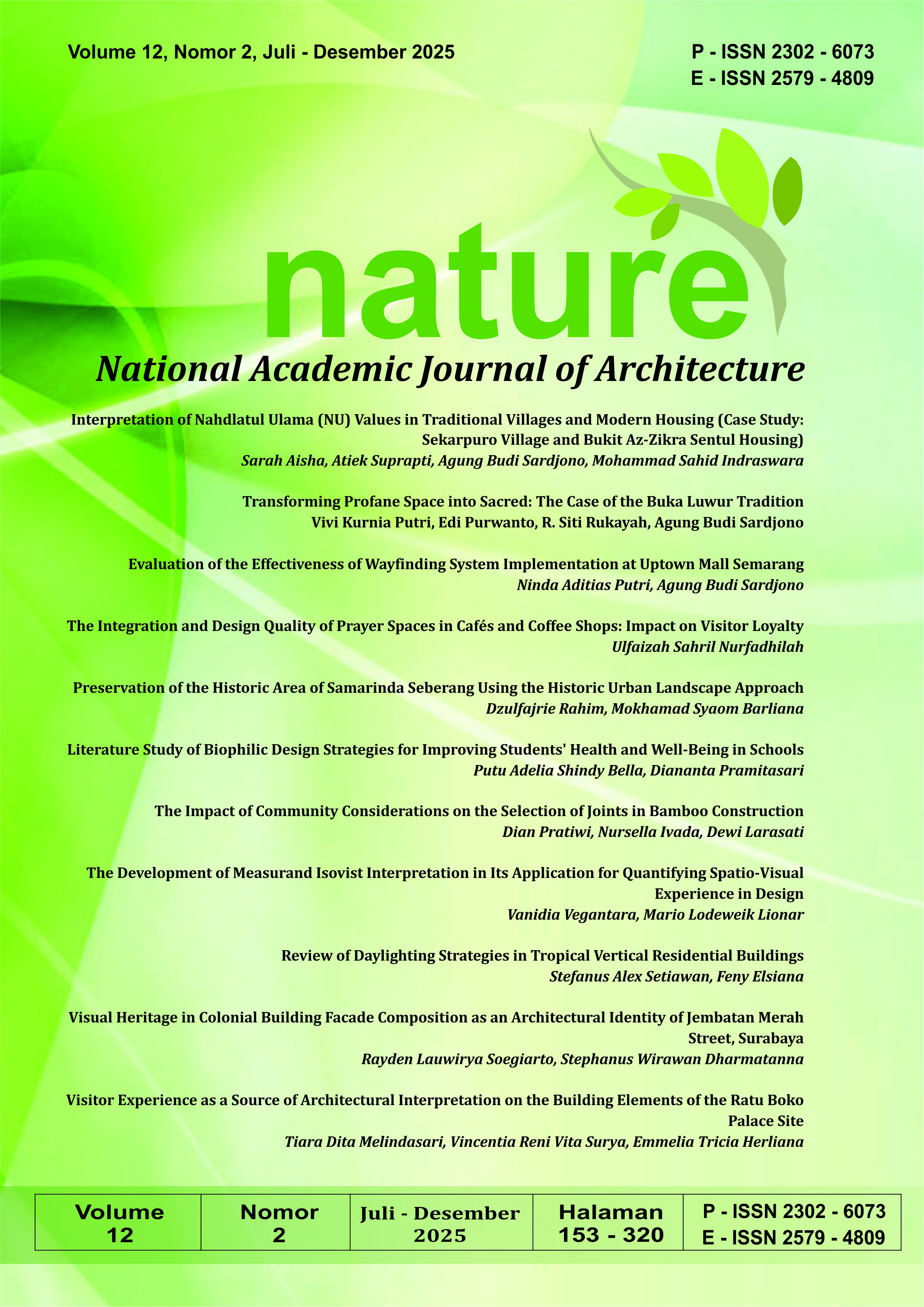 					View Vol. 12 No. 2 (2025): December
				