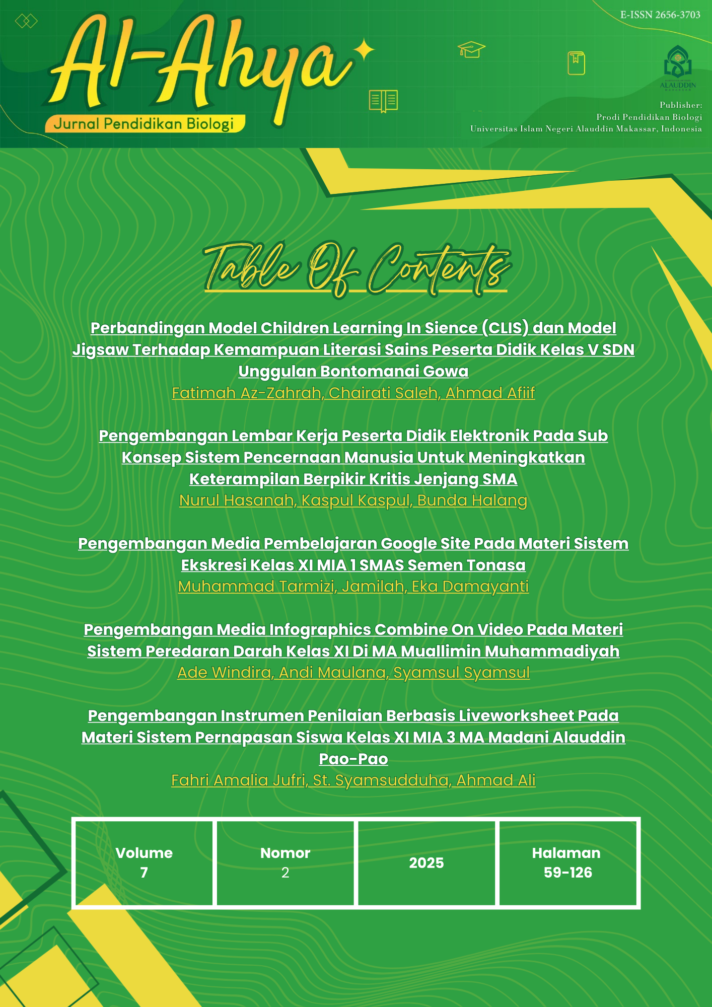 					View Vol. 7 No. 2 (2025): Mei
				